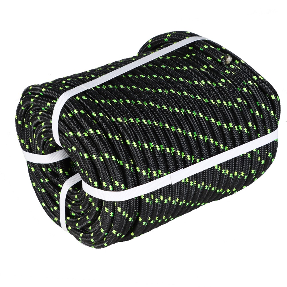 Double Braid Polyester Rope Sling 5500Lbs BREAKING STRENGTH Heavy Duty 1/2"x200'