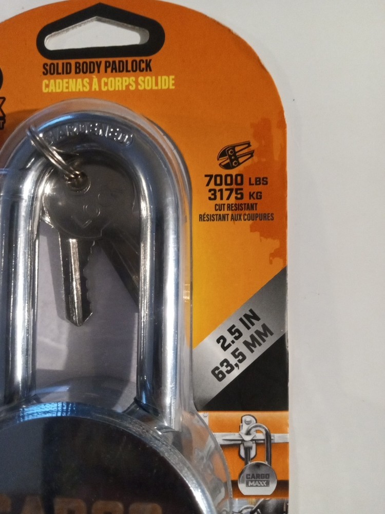 CargoMaxx Solid Body Padlock 081-95386