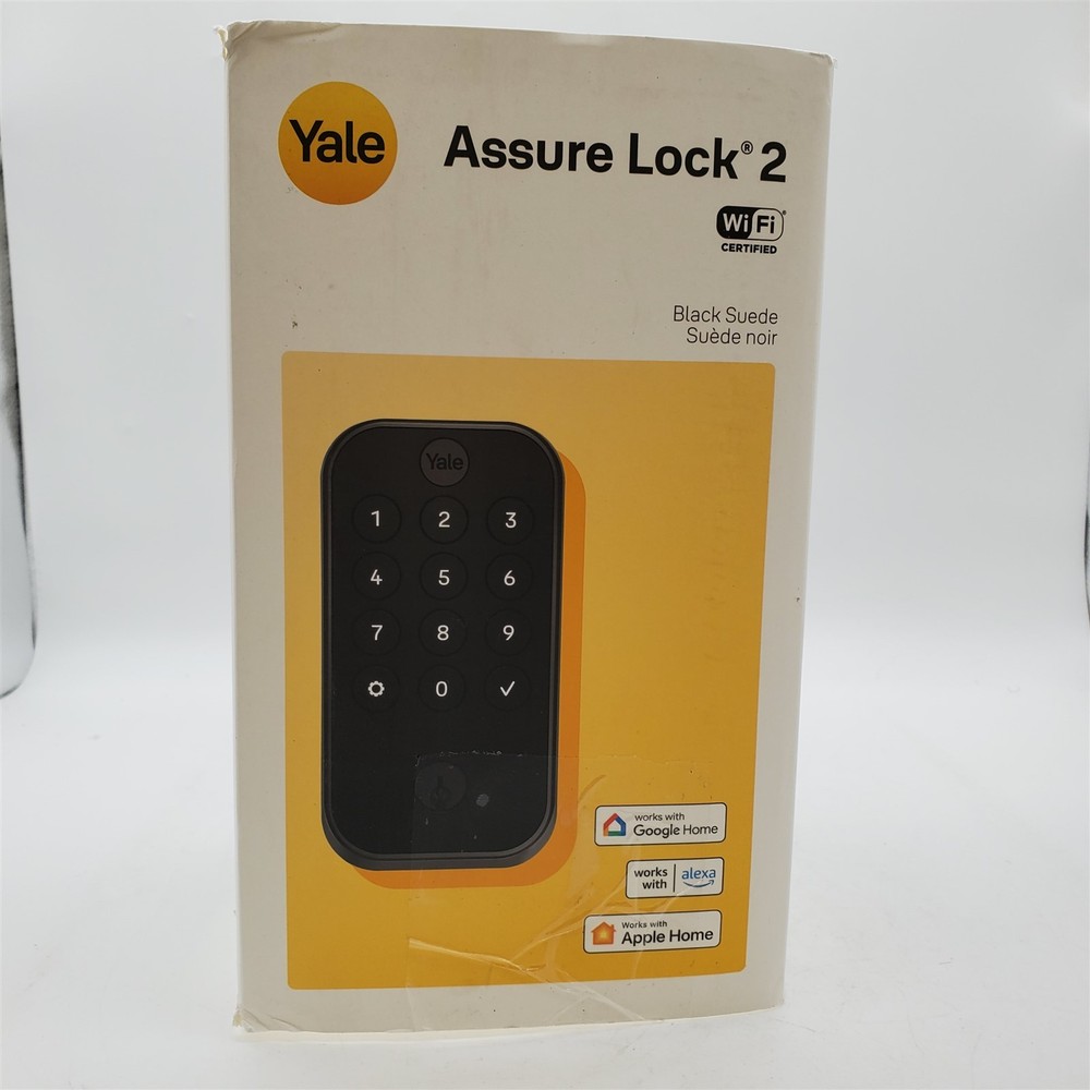Yale Assure Lock 2 – Black Smart Lock with Keypad Keyless Entry Lock *READ*
