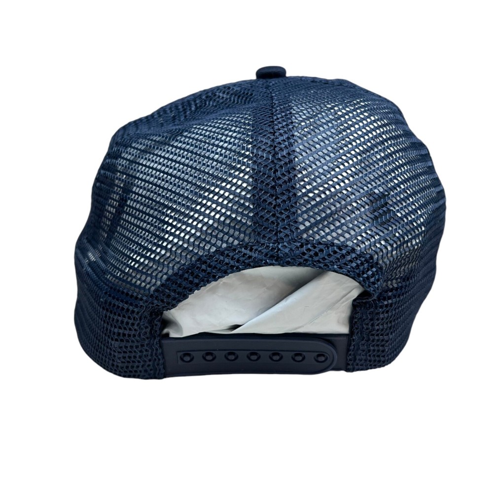 Functional 45 Training Baseball Cap TruckerHat Mesh Snapback Blue White Men OSFM