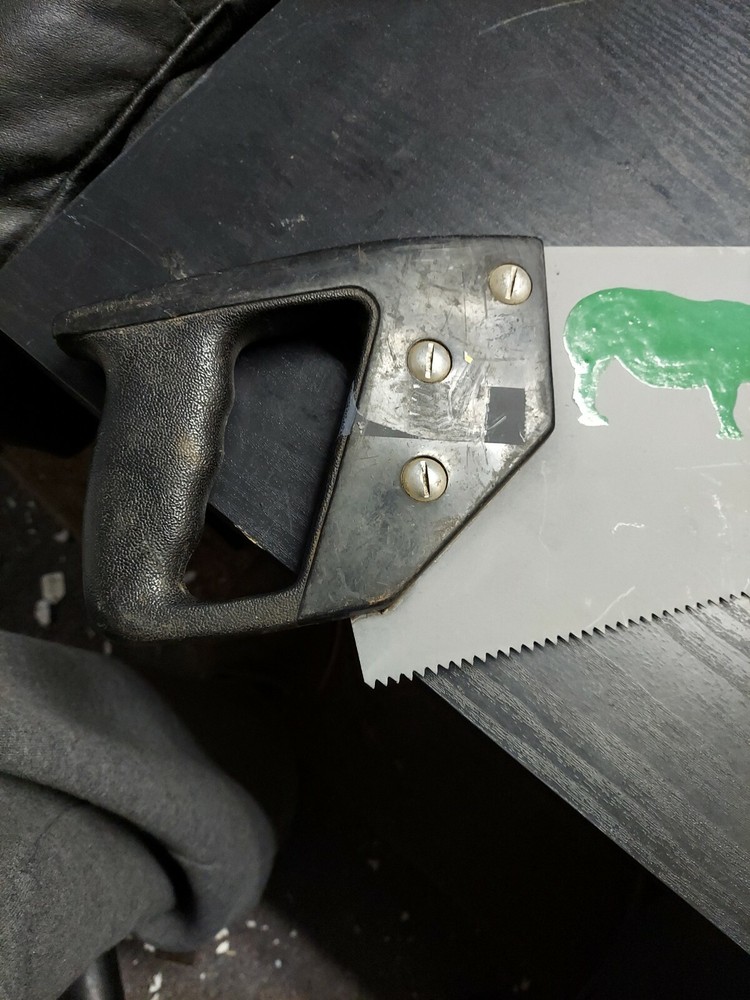 22 Inch Hand Painted Saw "ts"