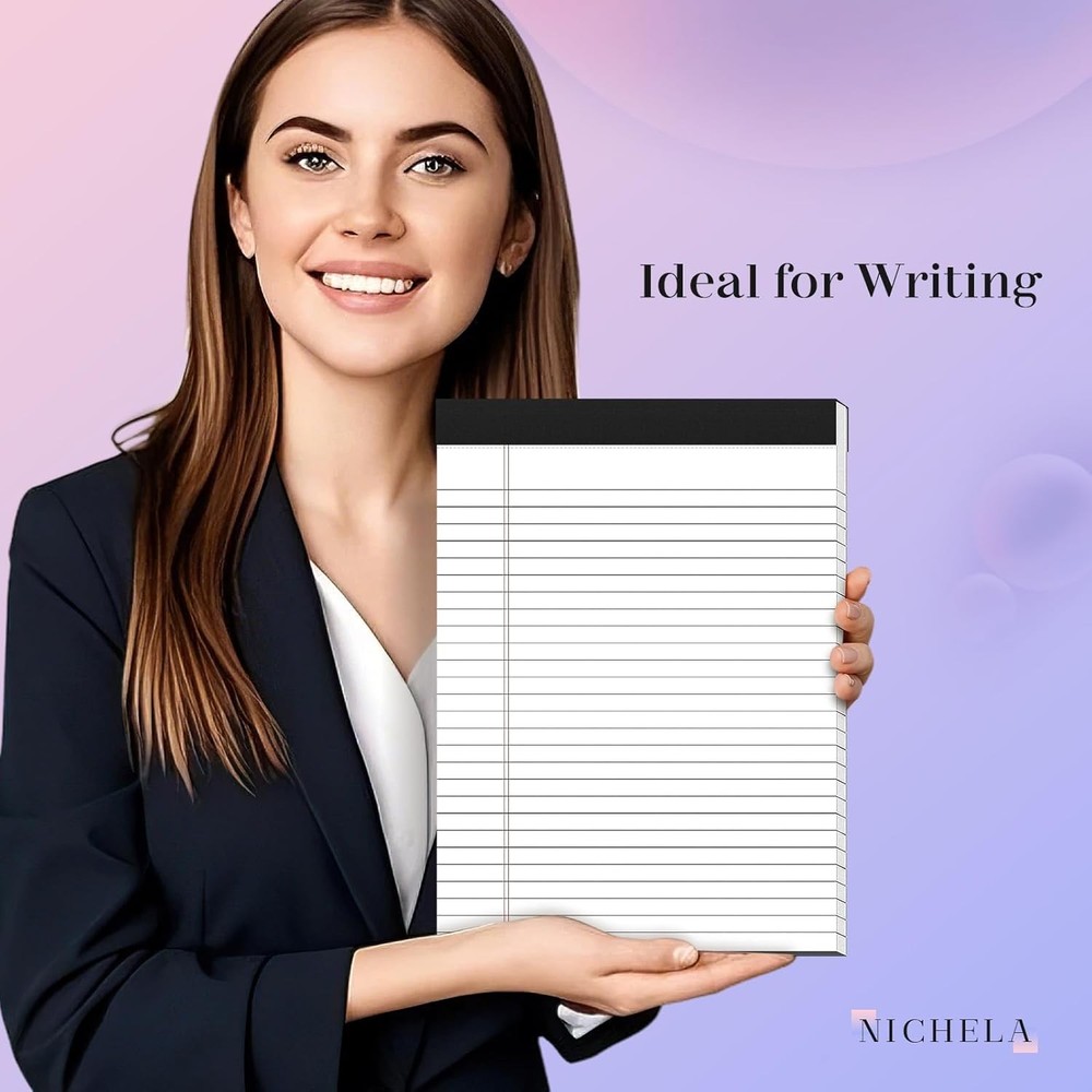 Legal Pads White Note Pads Notepad Micro Perforated Writing Pads