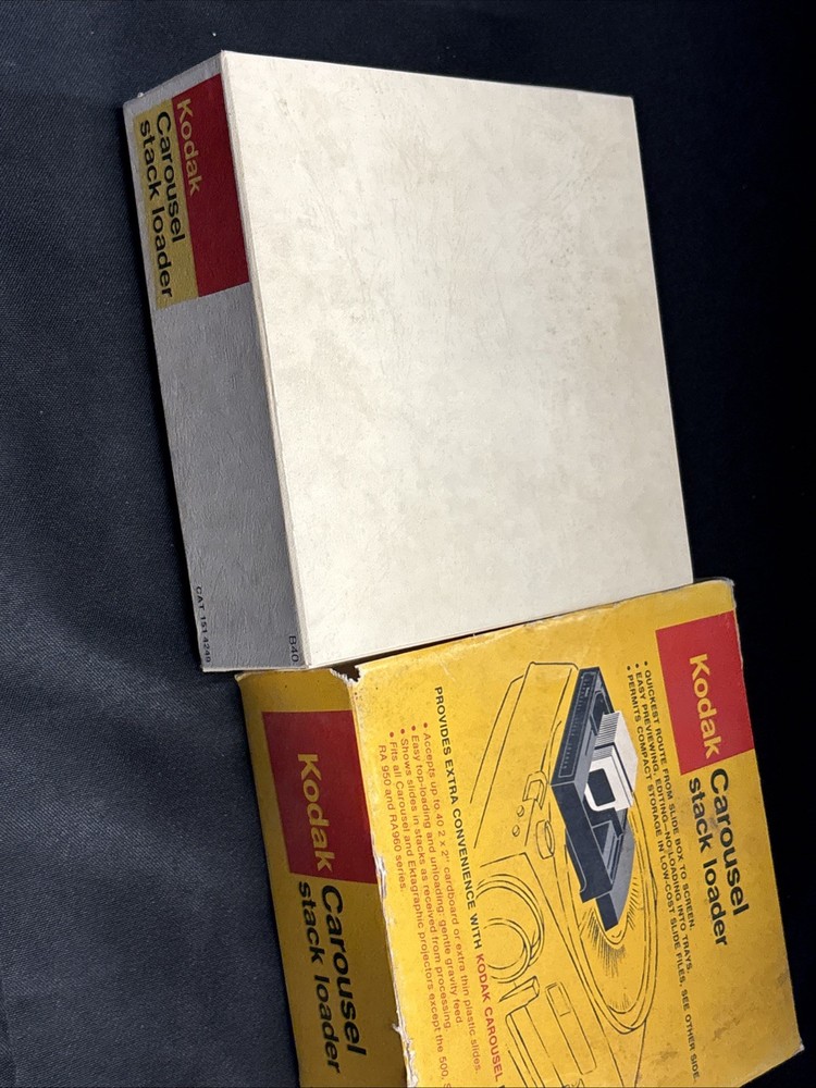 VINTAGE KODAK CAROUSEL STACK LOADER B40 WITH BOX