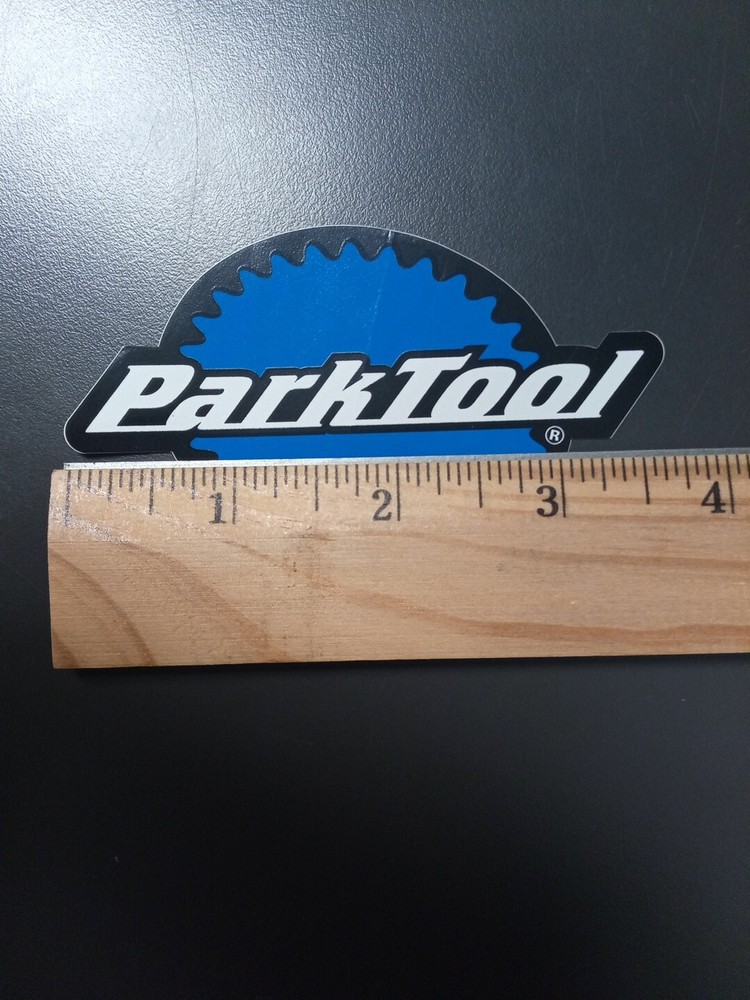 3.75" Park Tool Decal/Sticker Blue/White/Black