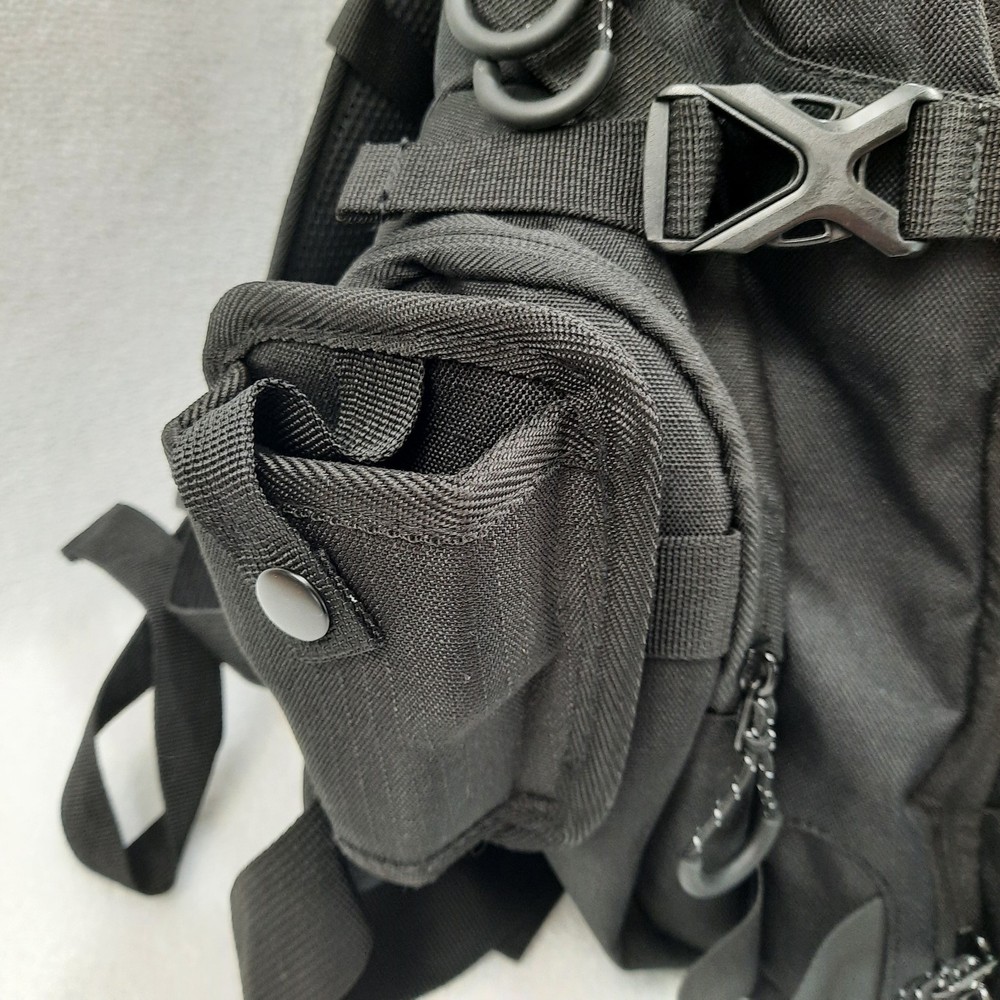 Samurai Tactical Fish Tackle Backpack w/ 3 Tackle Boxes, Opened But Never Used