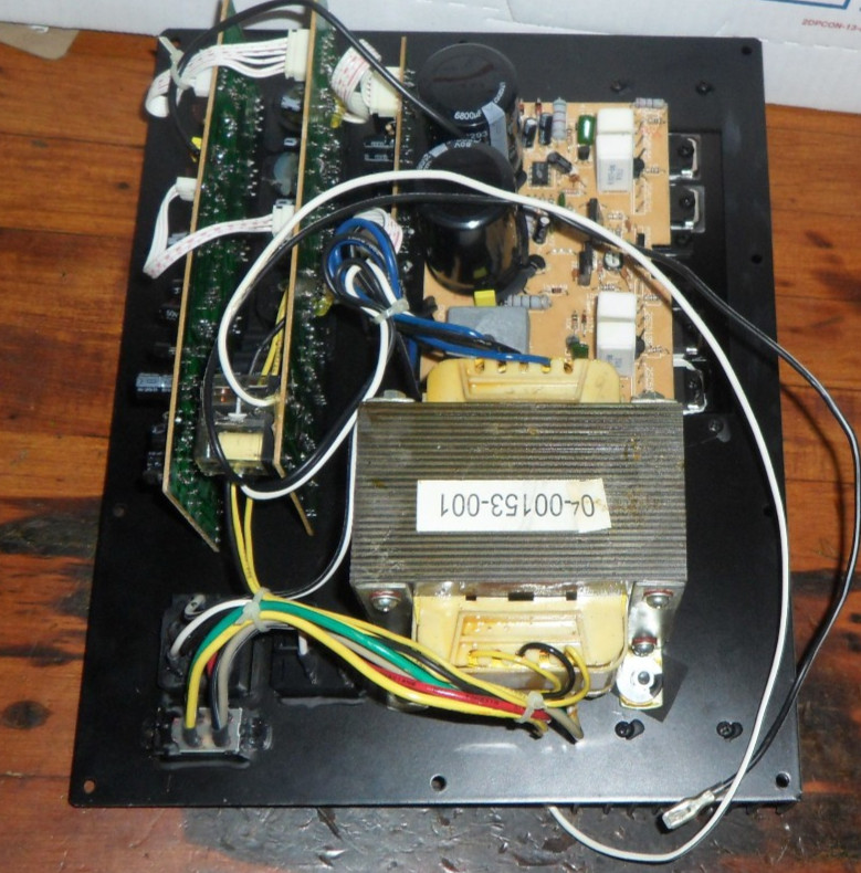 Gem Sound BA-200 DJ Professional Powered Speaker 200W Amplifier & Control Panel