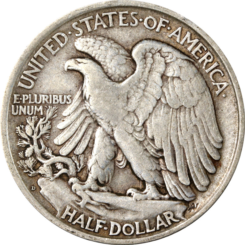1918-D Walking Liberty Half -Superb