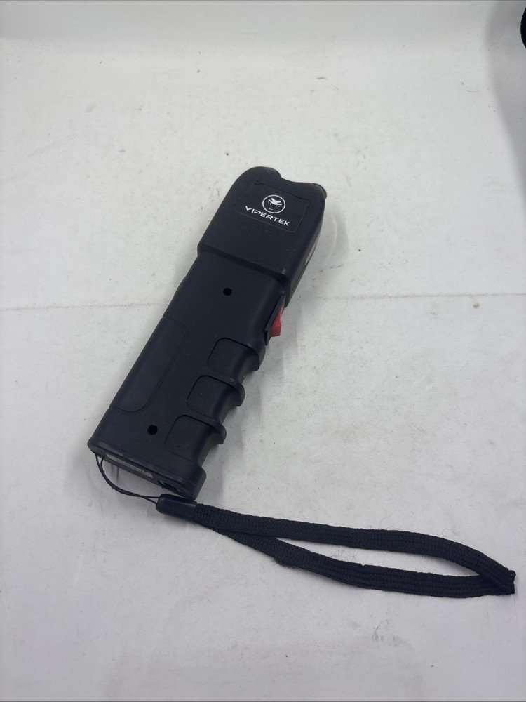 VIPERTEK Stun Gun VTS-989 - Heavy Duty Rechargeable LED Flashlight - not tested