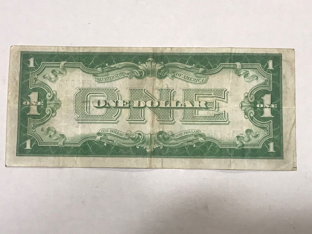 1934 $1 Silver Certificate Funny Back in Higher Grade Great Looking Note