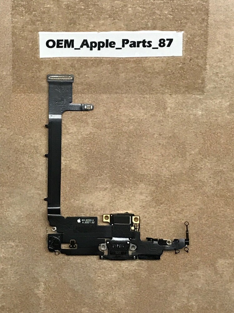 iPhone 11 Pro Max Charging Port Replacement Audio Flex Cable Original Apple OEM