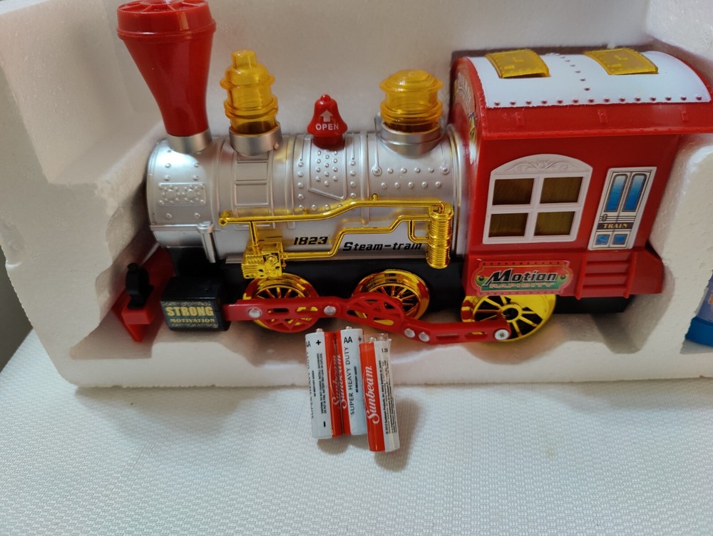 Bubble Magic Musical Sound Lights Bump & Go Bubble Blowing Train-LTD Commodities