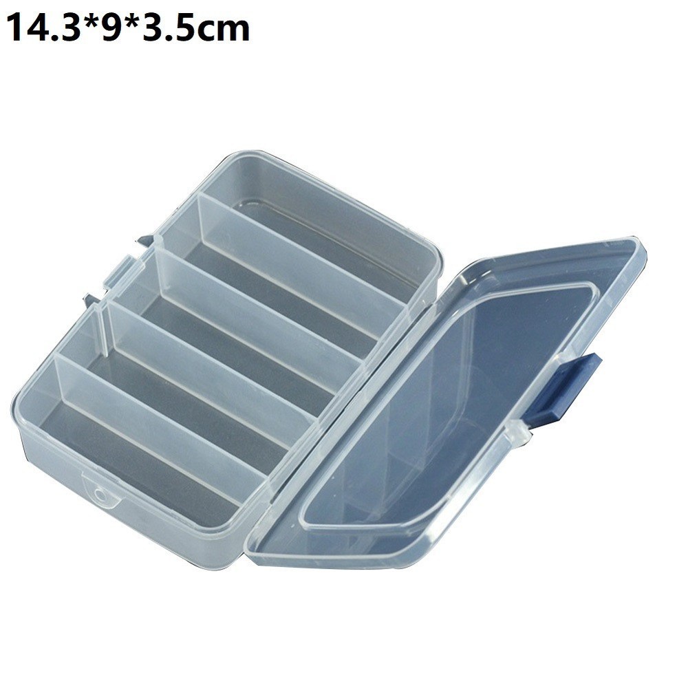 Tool Screws Box Case Box IC Storage PP Plastic Tool Screws Translucent