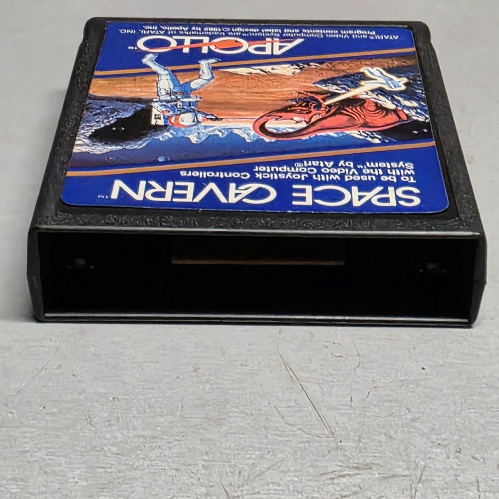 Atari 2600 Apollo Space Cavern Game Cartridge