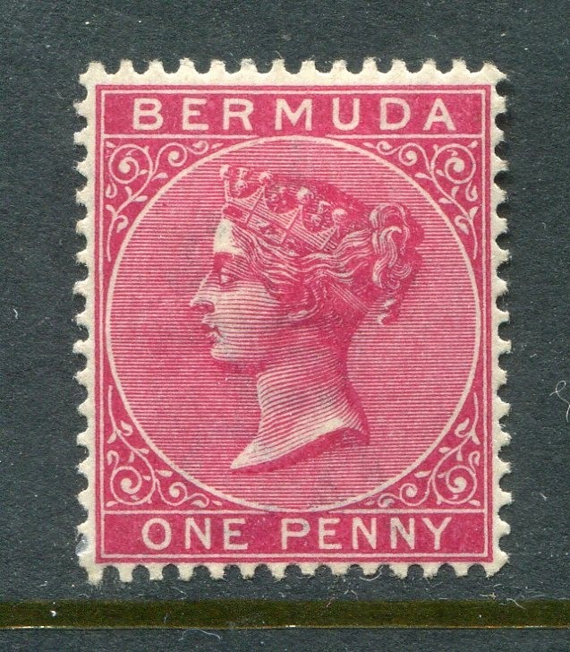 Bermuda #19 Victoria 1 P. [Mint Hinged]