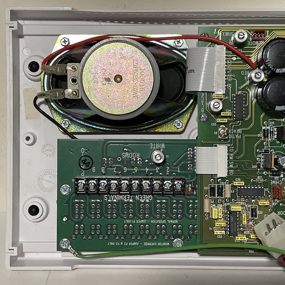 M&S Systems Model MC602 Intercom Panel (FOR PARTS, AS-IS)
