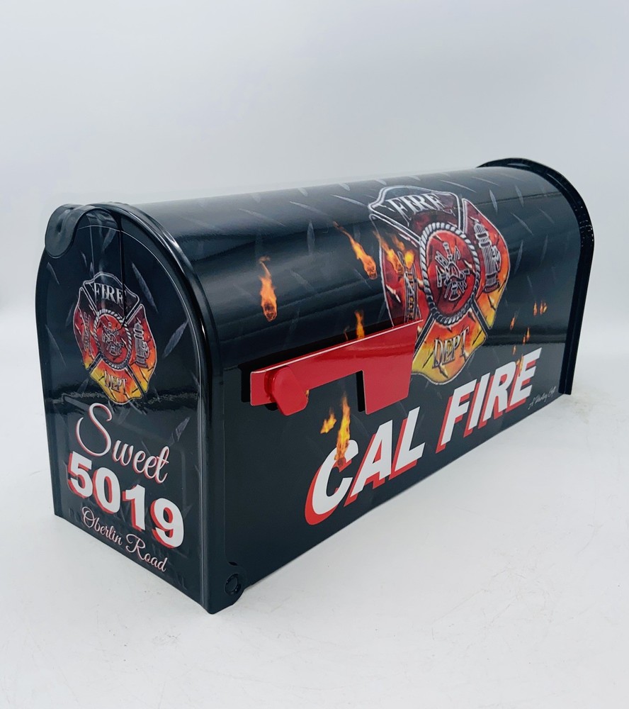Fire Service Mailbox: Showcase Your Pride For Our Brave Firefighters