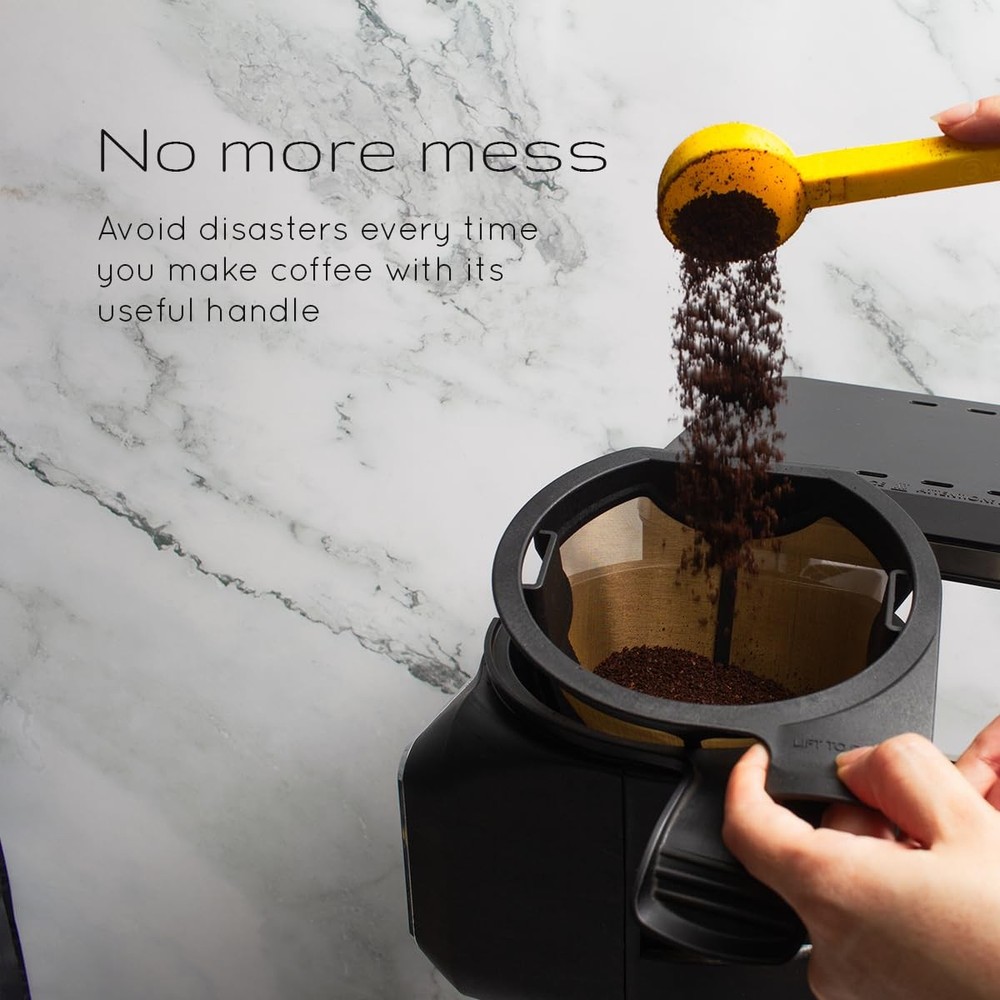 Original Replacement Permanent Reusable Filter for Ninja Coffee Bar Glass The...