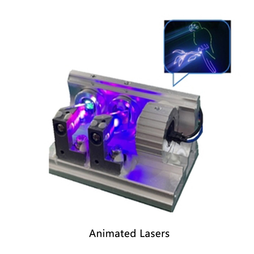 1pc RGB 200mW stage light animation light semiconductor solid-state laser