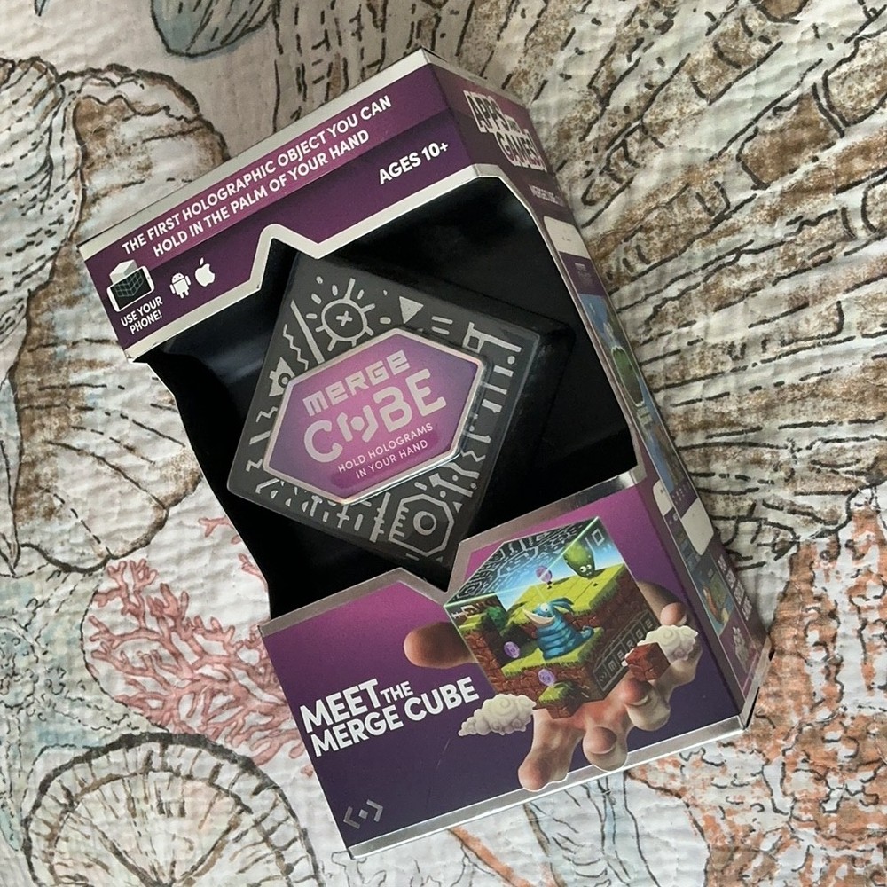 Merge Cube AR/VR Hologram Toy - Interactive Apps & Mobile Mode