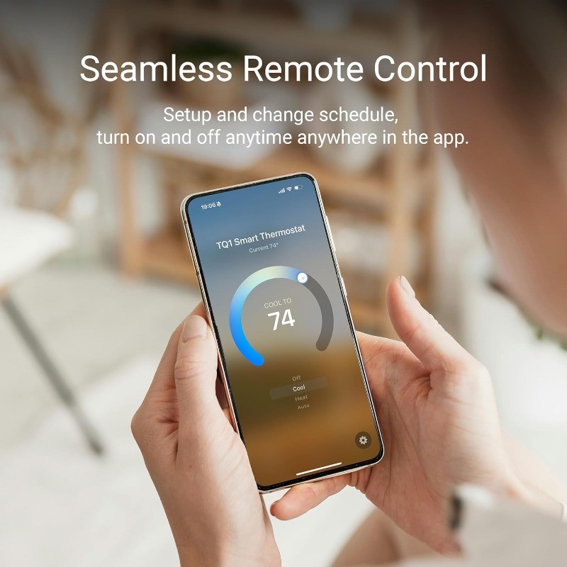 TQ1 Smart Thermostat for Home, Programmable WiFi with Matter Protocol