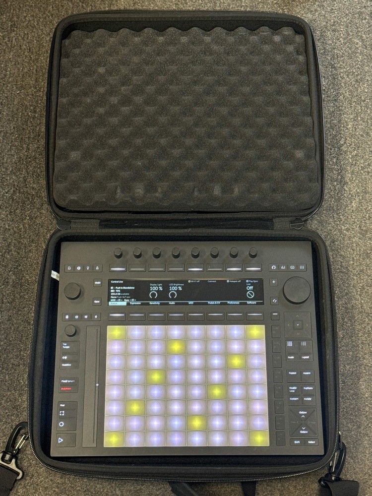 Ableton Push 3 Standalone MIDI Controller with Protective Case