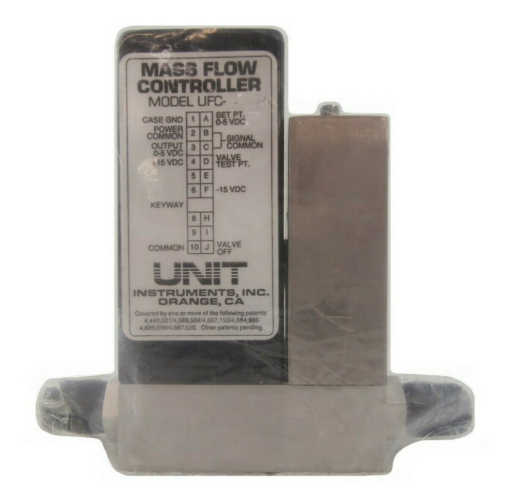 UNIT Instruments UFC-1200A Mass Flow Controller MFC 200 SCCM N2 Refurbished
