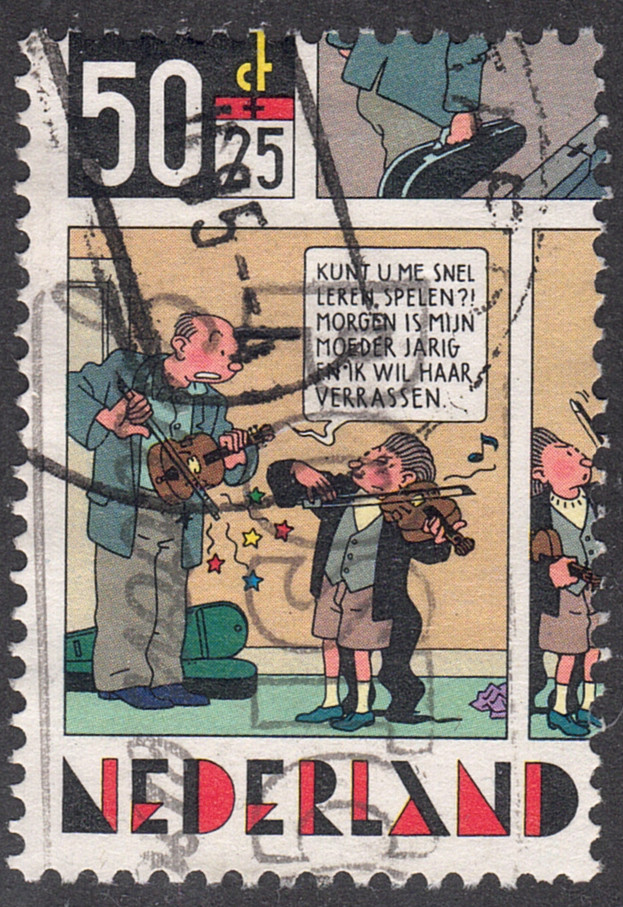 1984 Netherlands SC# B607 - Comics - Used
