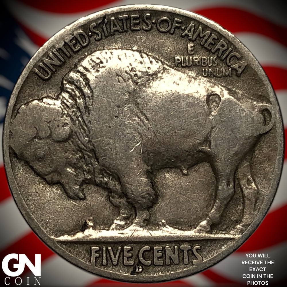 1915 D Buffalo Nickel Y9631