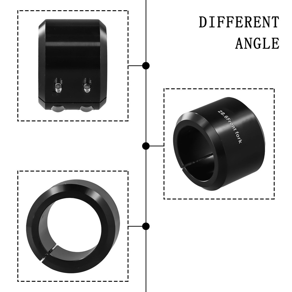Anti Shake Bike Fork Extender Fixed Adapter Suitable for Folding Bikes