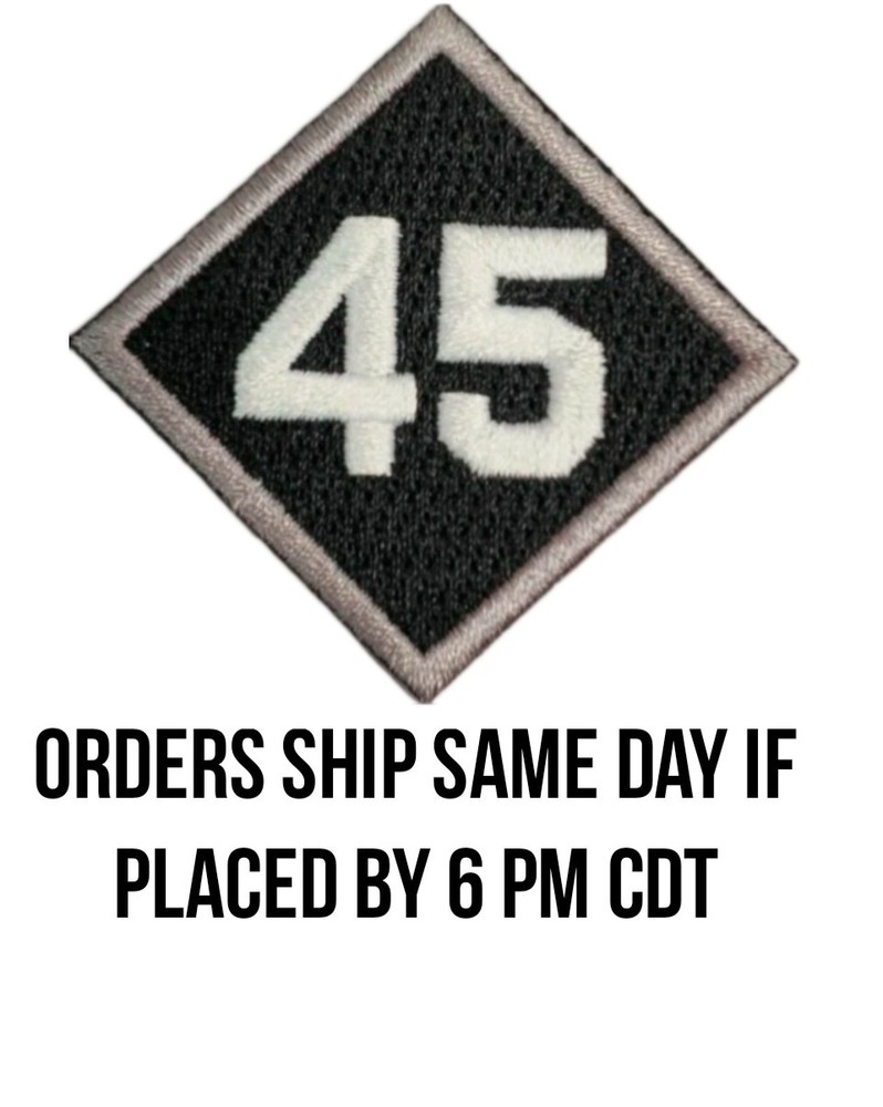 Chicago White Sox Bobby Jenks Memorial Jersey Patch #45