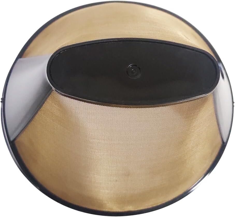 2Pcs Reusable Coffee Filter Basket, No.4 Cone Maker Filters, for...