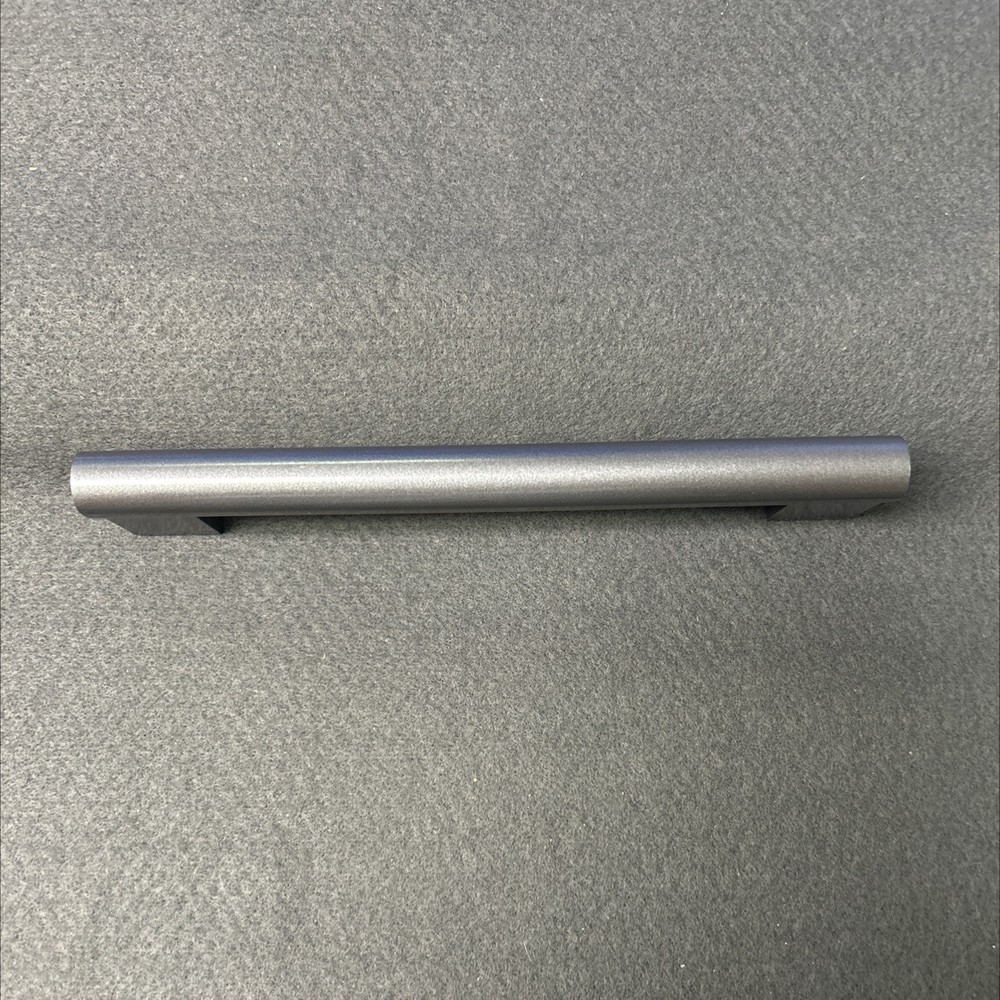 6-5/16" Citation Round Bar Pull with Flat Sides Gray