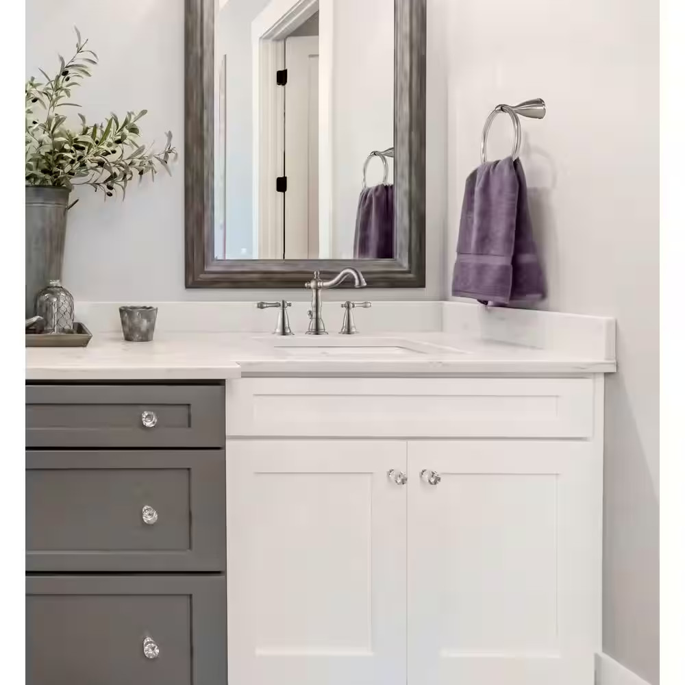Ames Wall Mounted Towel Ring in Brushed Nickel