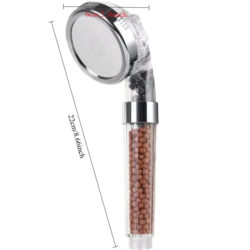 High Pressure Rainfall Shower Head - Water Saving Handheld Spa Accessory