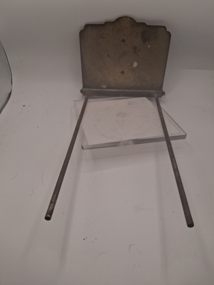 Vtg. BPOE Cast Brass and Iron Plaque