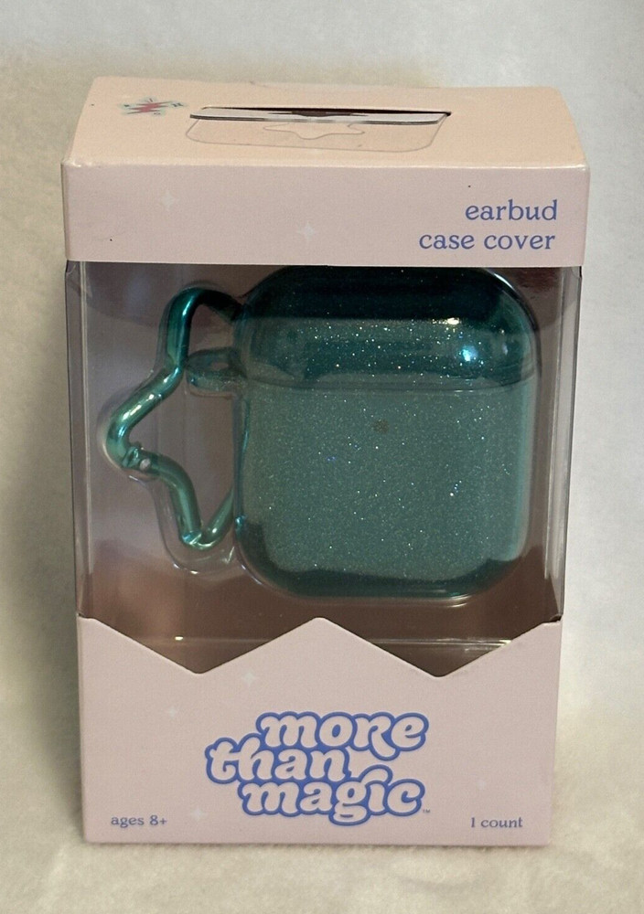 Airpod Hardshell Case More Than Magic- Glitter Teal