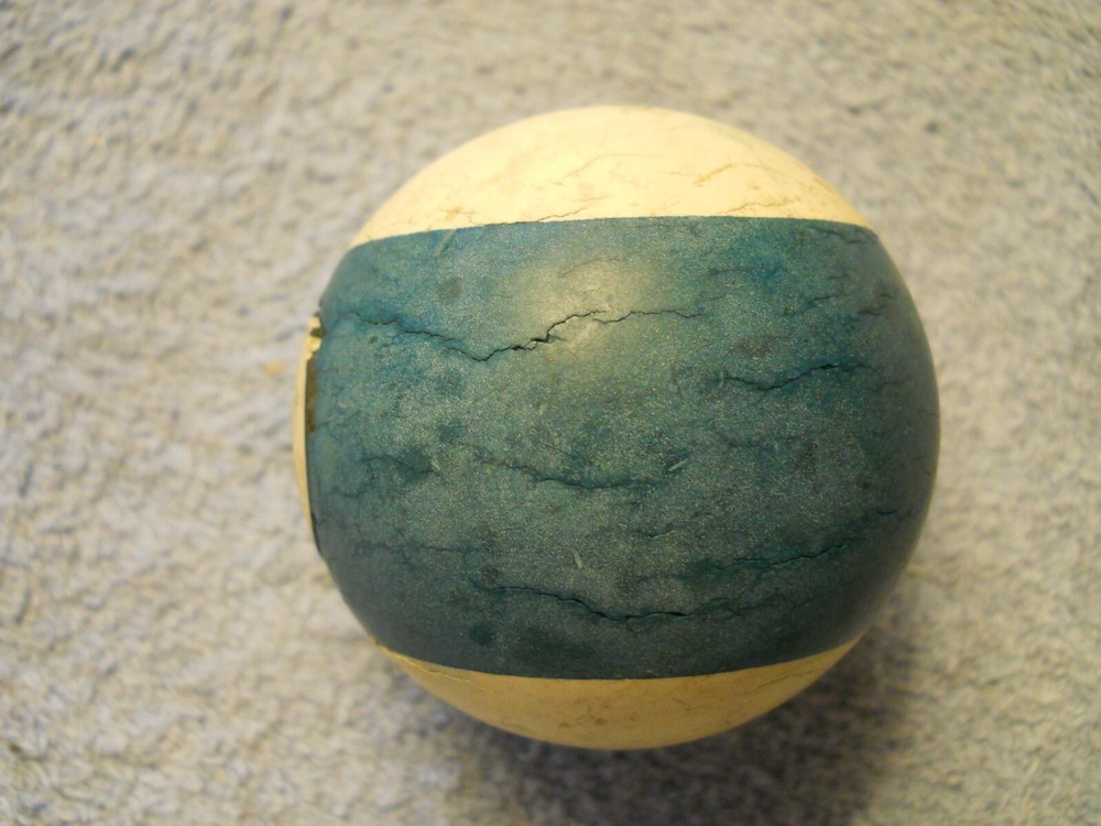Vintage Clay Billiard Ball- #14