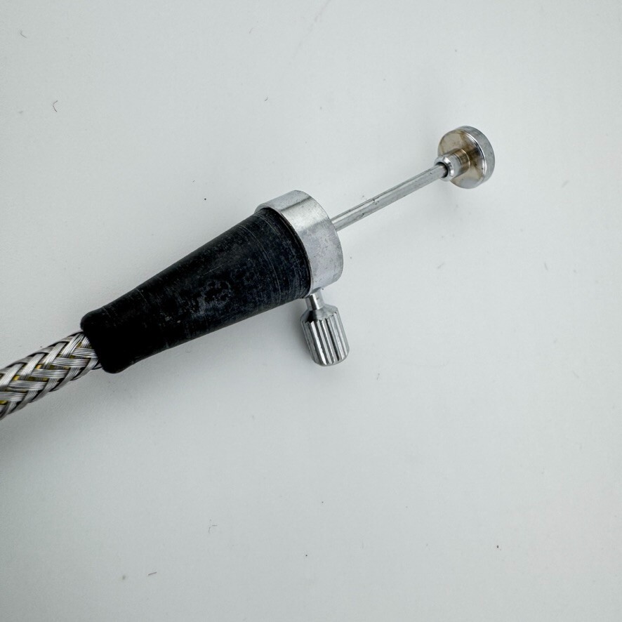 10” Vintage Camera Remote Shutter Release Trigger Lockable Cable Japan