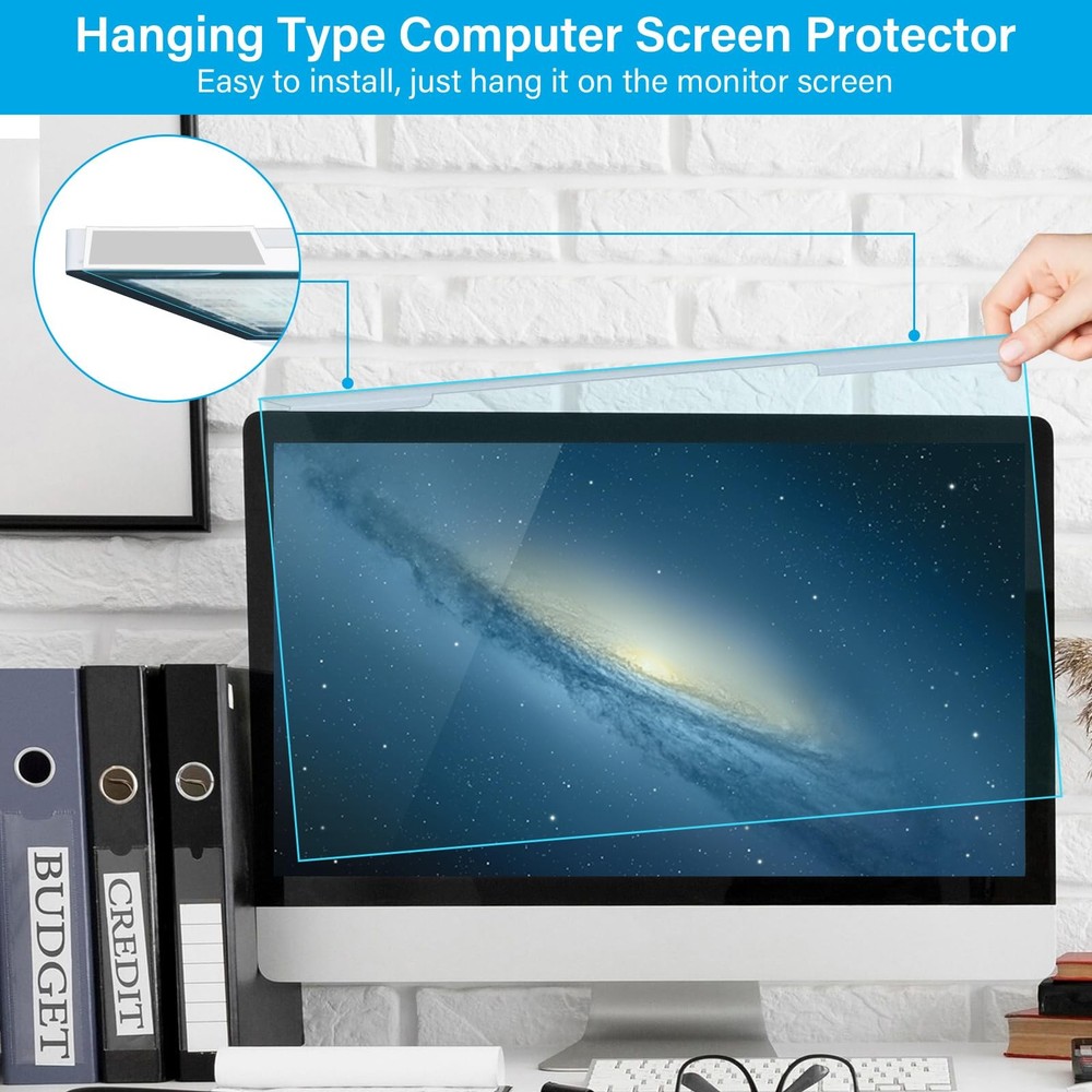 MOSISO 25-27 inch Computer Blue Light Blocking Screen Protector Inch