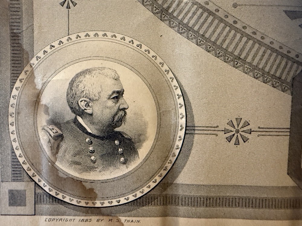 Civil War Blank Recognition Sheet 1860s