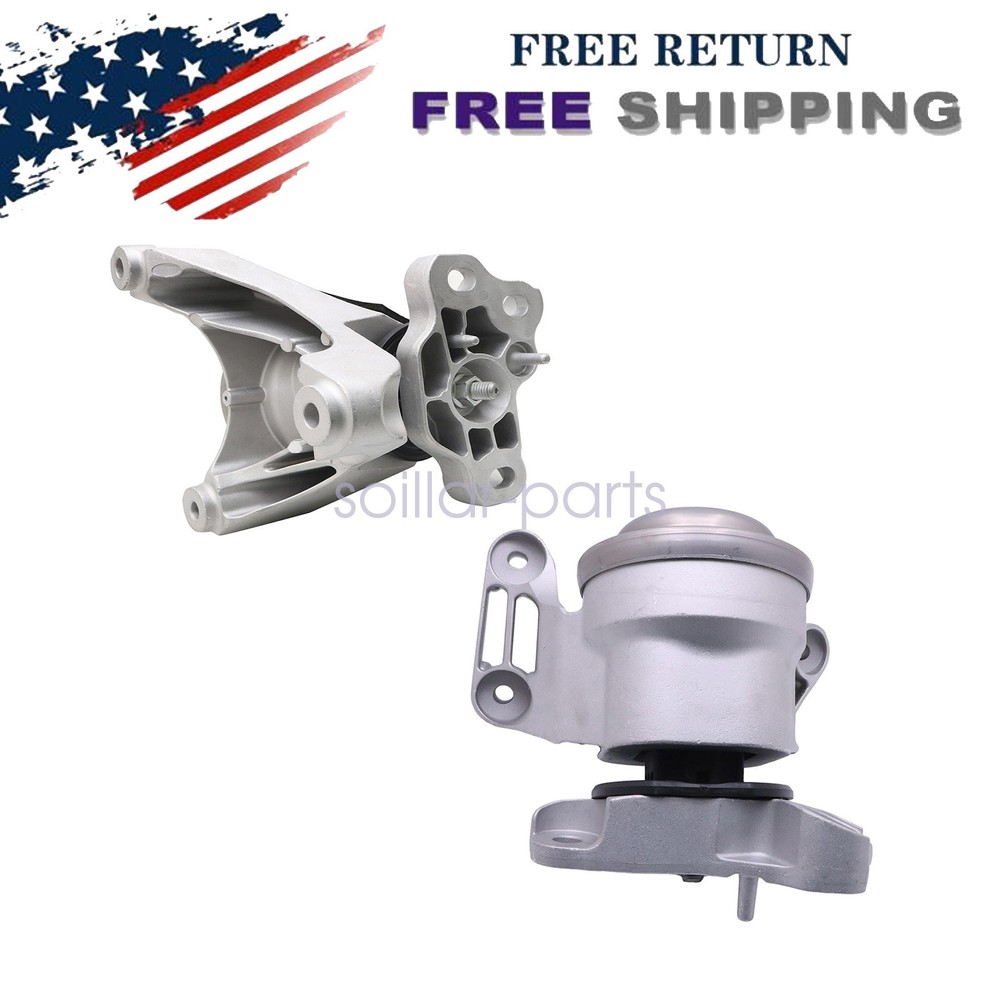 For 2020-2023 Ford Explorer L4 2.3L Front Driver & Passenger Sides Engine Mount
