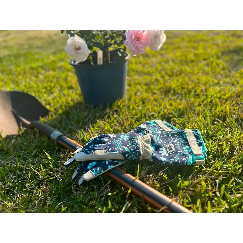 Women'S Large Long Cuff Garden Gloves