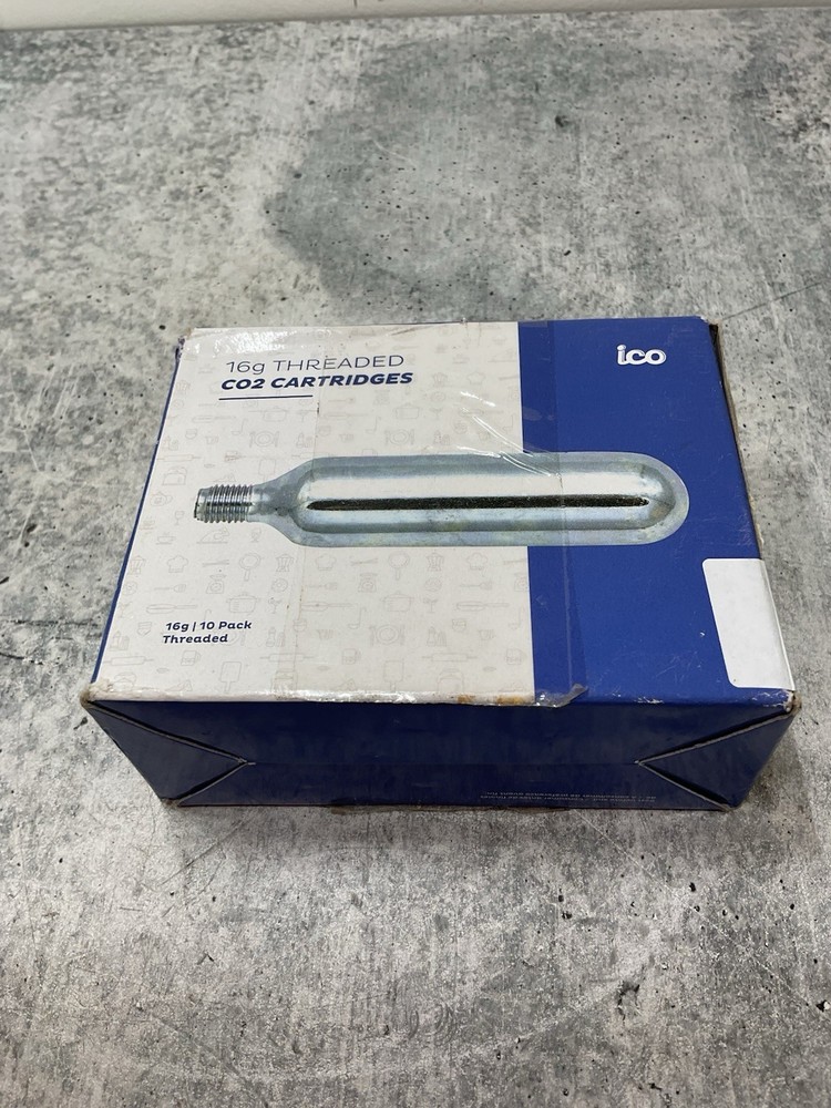 ico 16g CO2 THREADED CHARGERS (10 Pack)