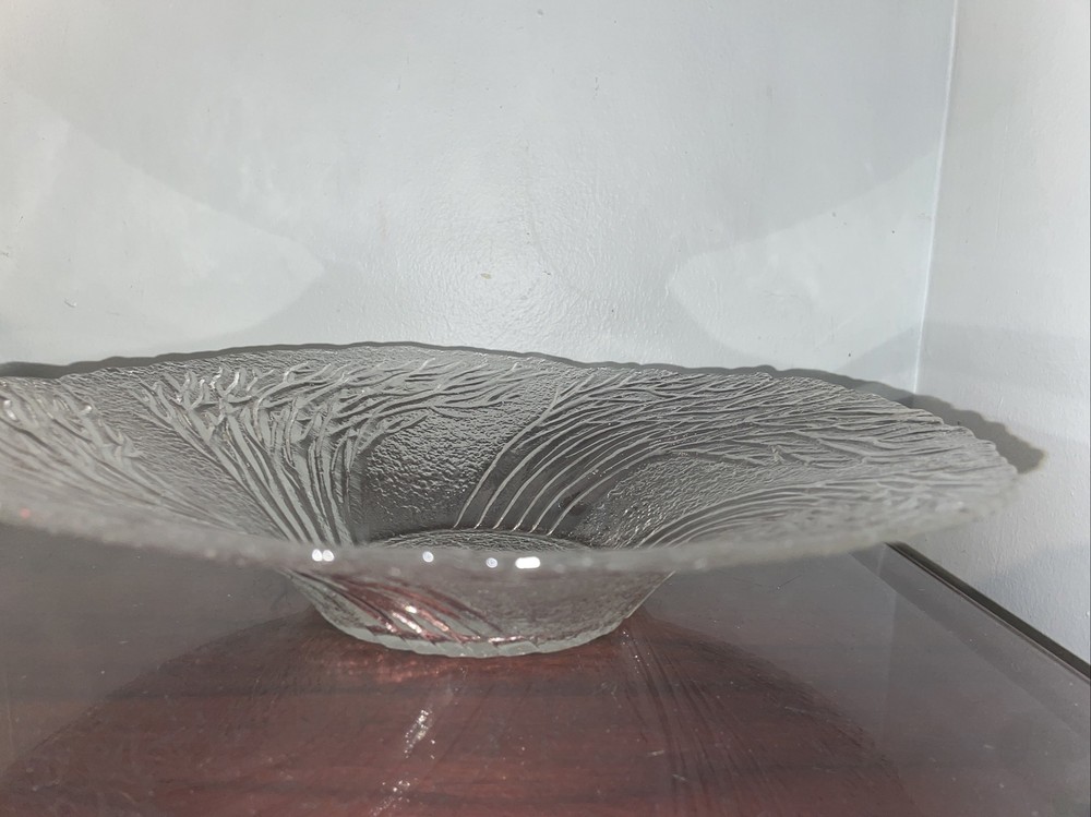 Large Beautiful Metsa Glass Bowl