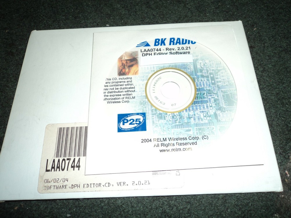 OEM Bendix king DPH Programming Software LAA0744 Version 2.0.21