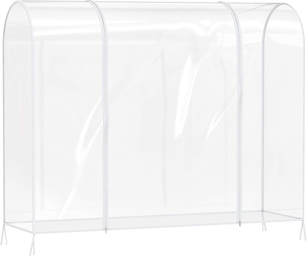 Clear Garment Rack Cover