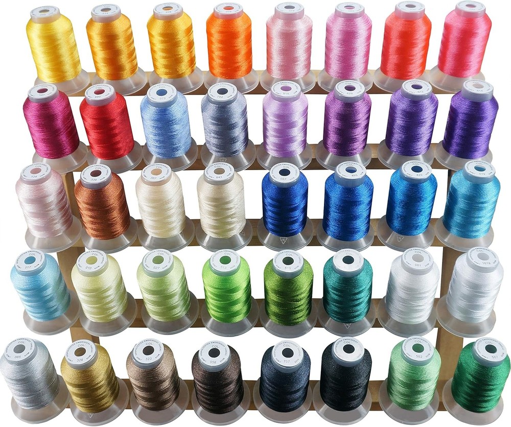 Embroidery Machine Thread Kit Colors