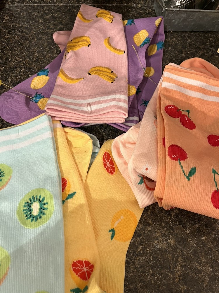 Compression Stockings Fruit Design Women’s