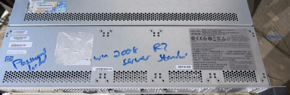 Cisco 9300 k9 anyres HD live encoder to ipad, android etc (32gb ram)