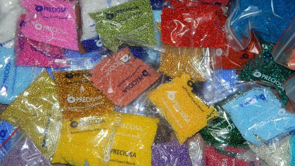 HOT DIY Bead Embroidery Kit Needlepoint Beading Beadwork Melody wind